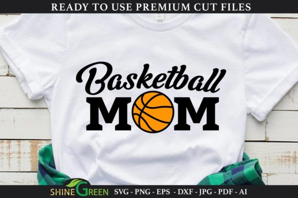 Basketball MOM SVG: Graphics for Crafts