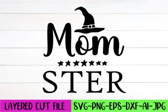 Mom Ster SVG: Crafts Graphics for Blogs