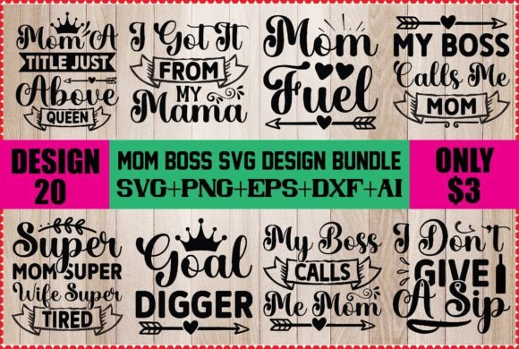 Reviewing the Mom Boss SVG Design Bundle for Embroidery