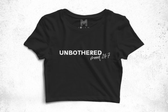 Unbothered Mom SVG: Graphics for Crafts